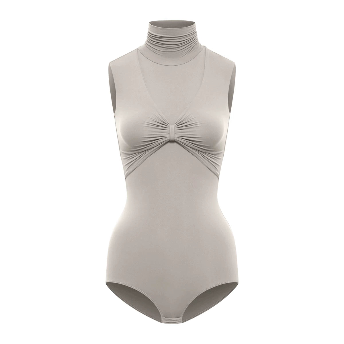 DUYQ welfare single product 029 sleeveless pile collar Basics top national standard Latin dance suit
