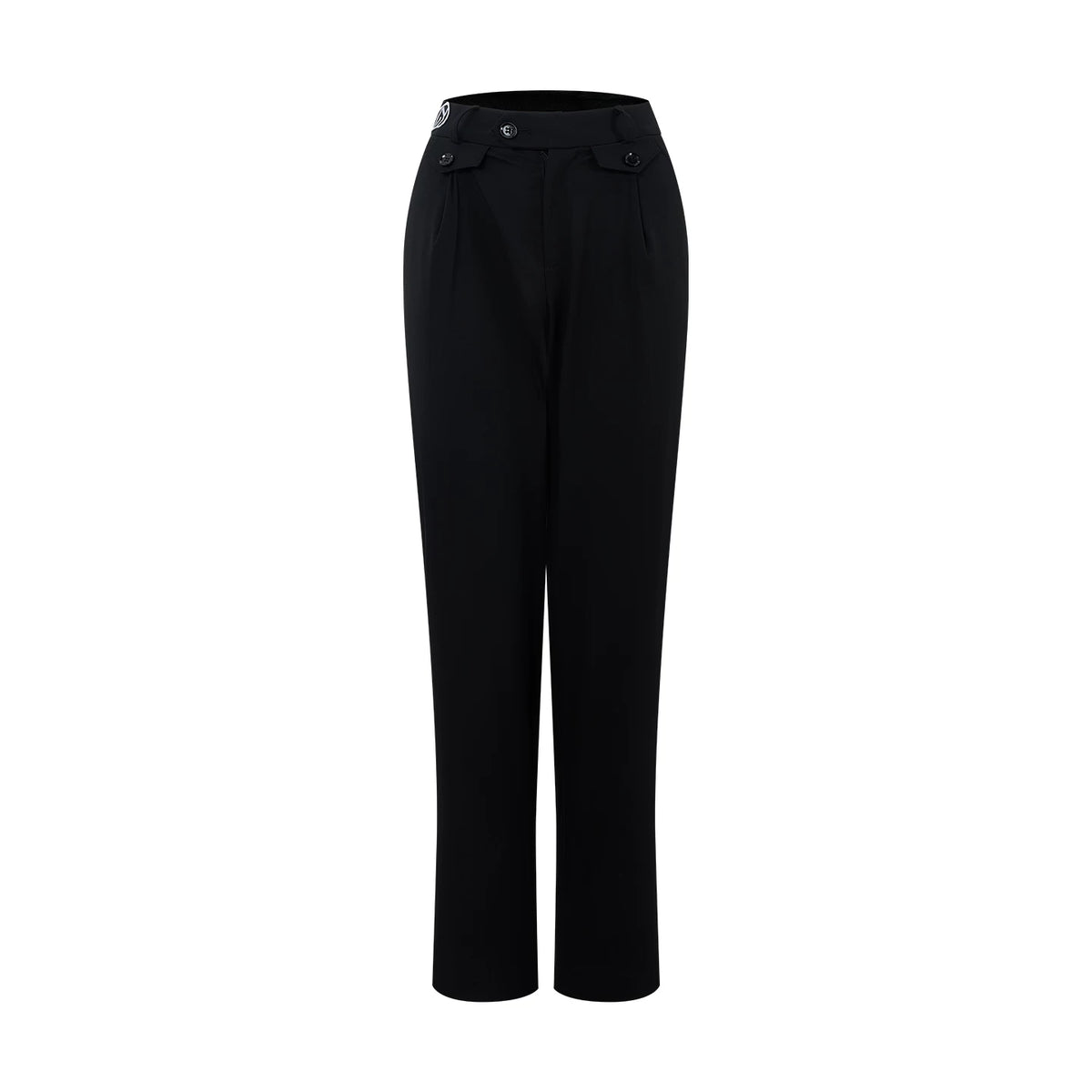 DUYQ "Female Teacher Series" 010 Minimalist Advanced Sense Straight Pants Latin Dance Suit Practice Teaching