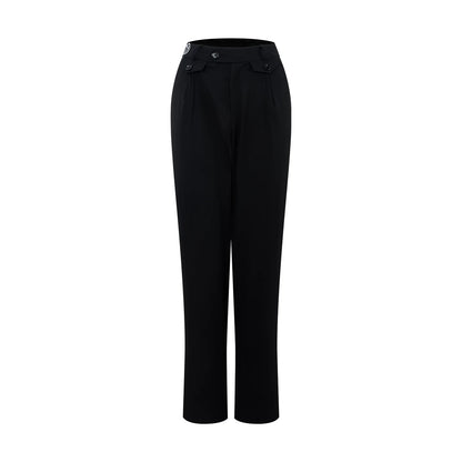 DUYQ "Female Teacher Series" 010 Minimalist Advanced Sense Straight Pants Latin Dance Suit Practice Teaching