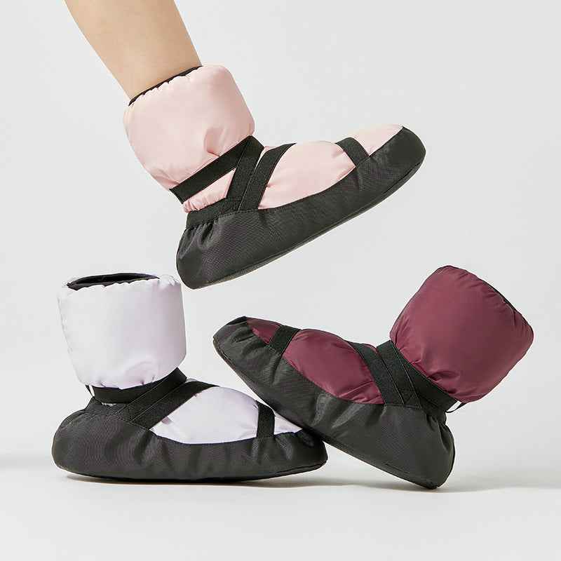Low-Top Dance Warm-Up Boots | Ballet Cotton Warm Boots