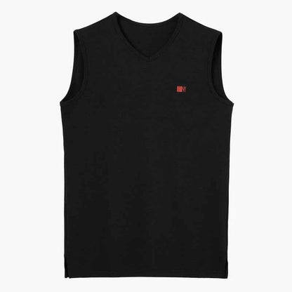 NY Fashion Men's V-Neck Vest Latin Dance Vest National Ball Dance Practice Suit Training Suit Men's 24134S
