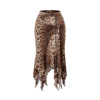 DUYQ "Leopard Hidden, Xia Ying" Modern 007 Ribbon Top National Standard Women's Modern Dance Practice Suit Professional New Product