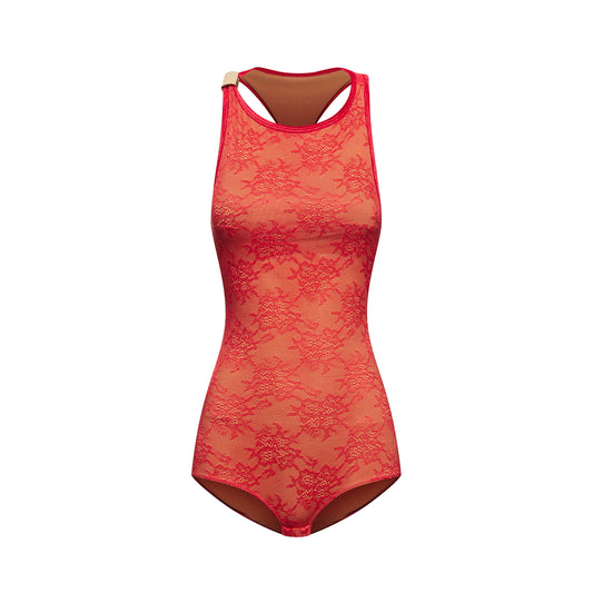 DUYQ [NSAD] 001 lace mood onesie national standard women's Latin dance practice uniform performance class uniform