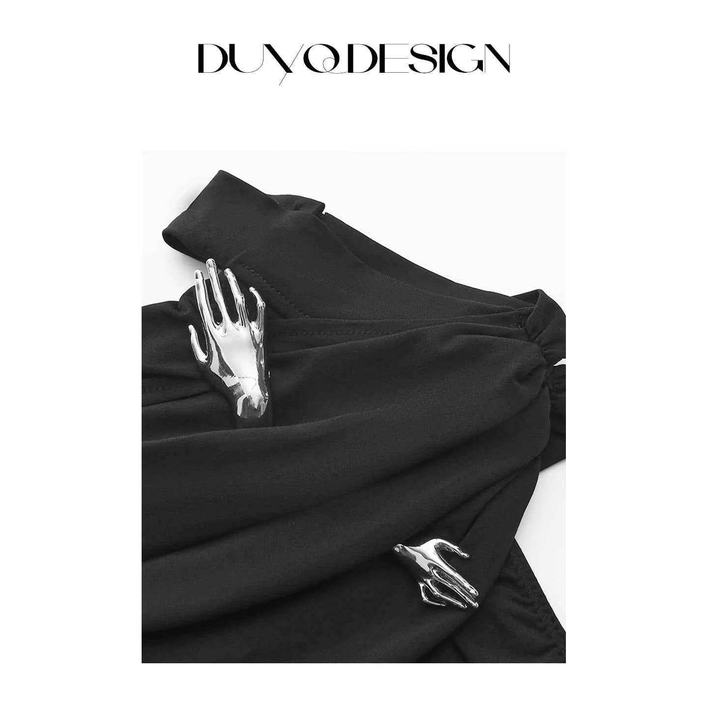 DUYQ-017 Scarf collar sleeveless one-piece top national standard Latin dance women's practice clothes advanced