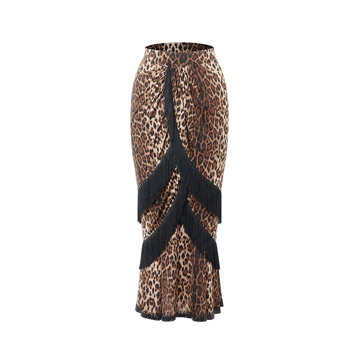 DUYQ "Leopard Hidden, Xia Ying" Modern 011 Basic Splicing Top National Standard Women's Modern Dance Practice Suit Professional