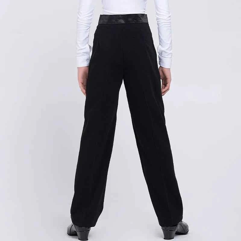 G.DANCE Latin dance boys and children high waist dance training table performance uniform trousers