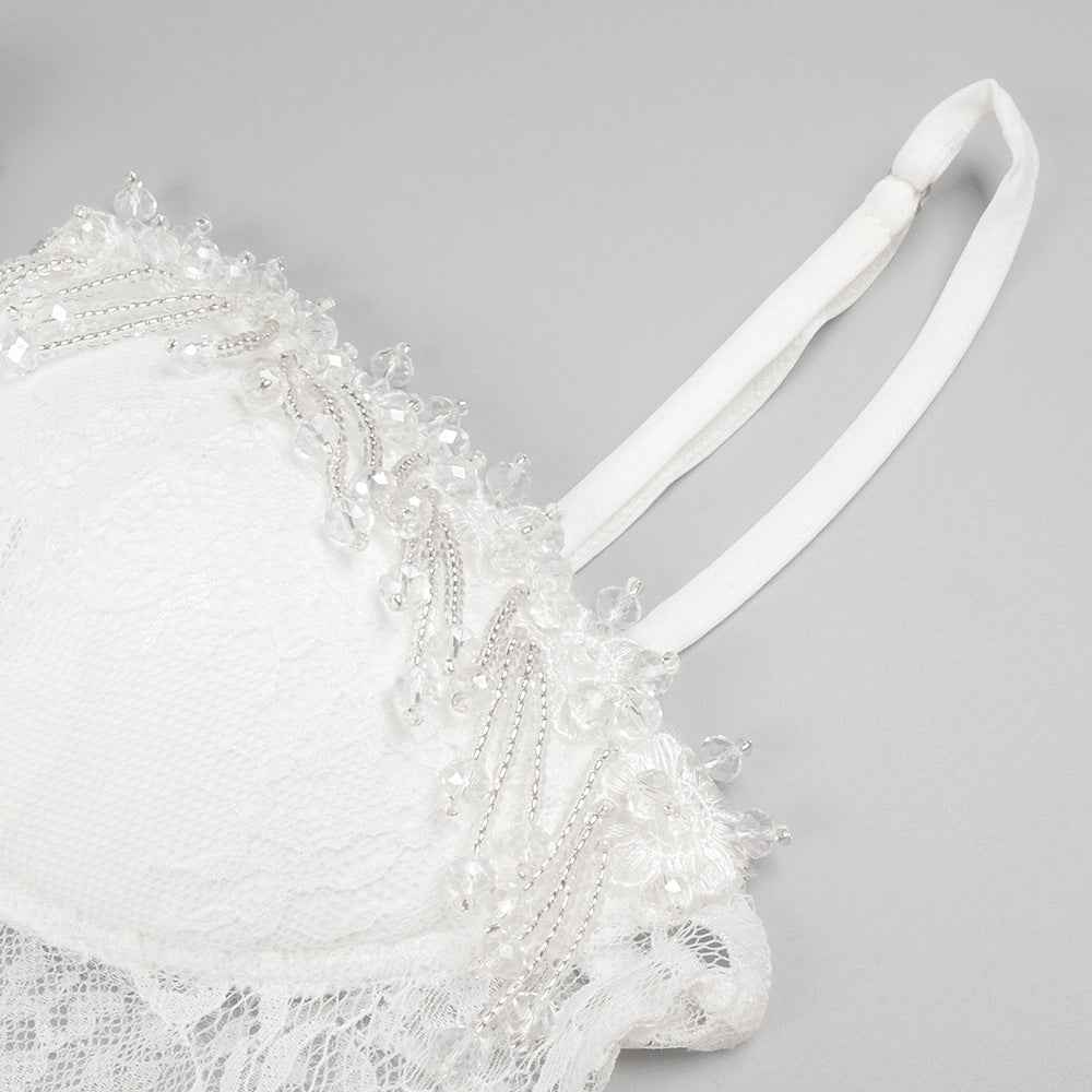 BD2628 one-shoulder lace slim dress