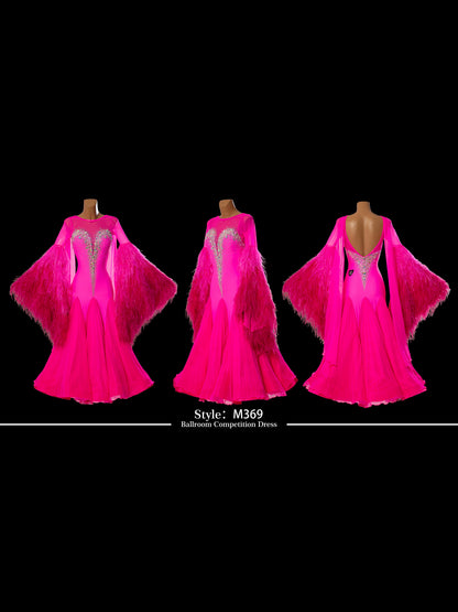 TID M369 women's ballroom dance dress ballroom dance professional competition costume - Mine·Jas