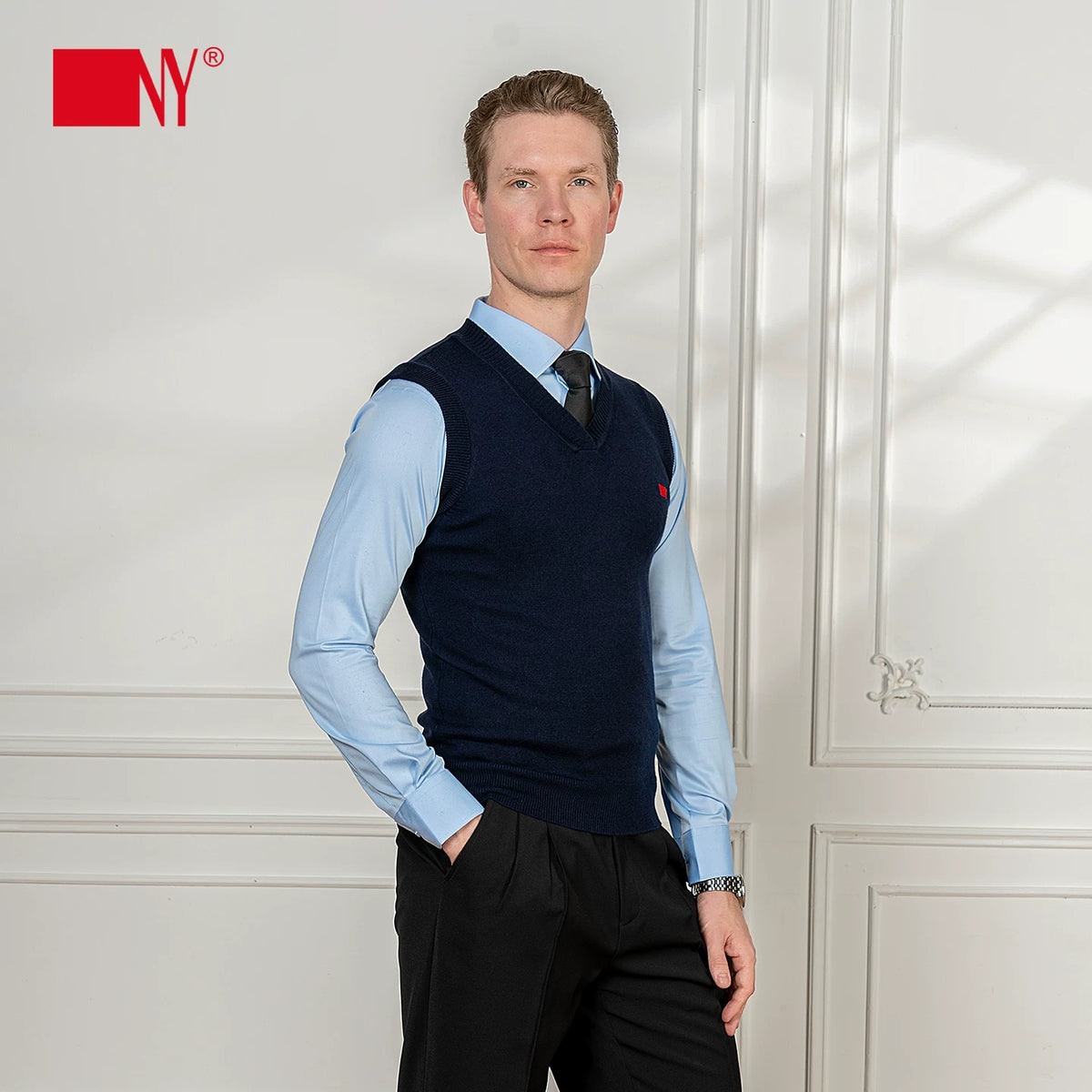 NY Dance Top Latin Dance Vest Men's Wool Vest Summer Practice Suit Dance Suit 26108S