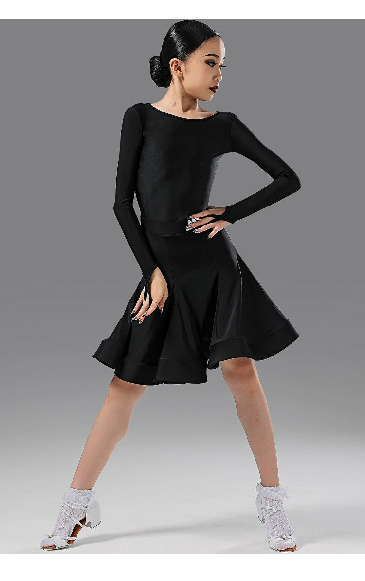MLX Ballroom Latin Competition Grading Regulations Clothing Children's Latin Dance Performance Clothing