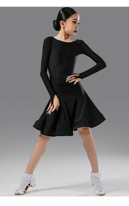 MLX Ballroom Latin Competition Grading Regulations Clothing Children's Latin Dance Performance Clothing