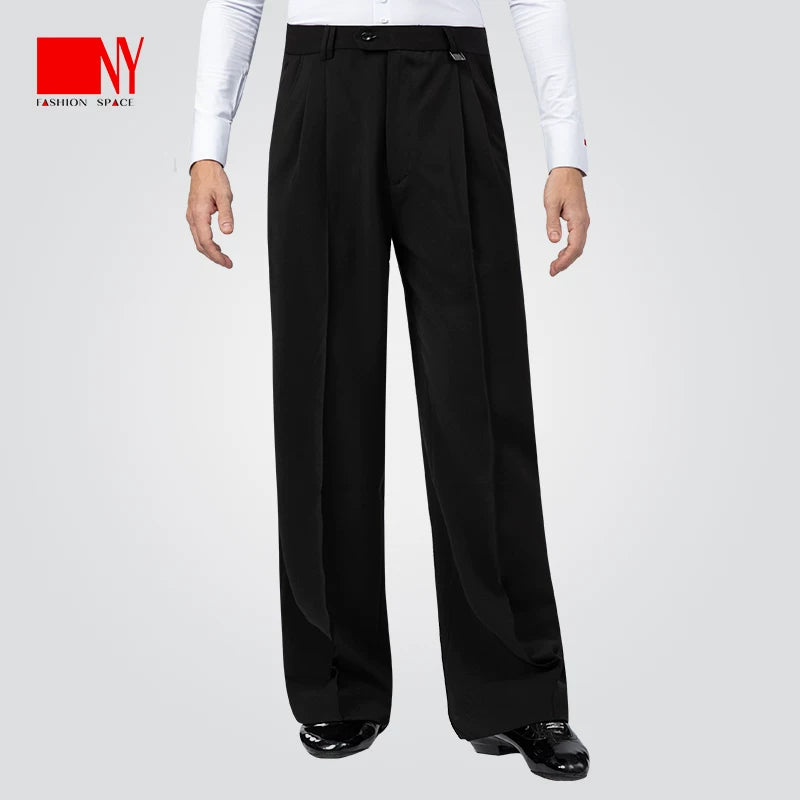 NY Fashion Men's Latin Ballroom Dance Trousers 23117K