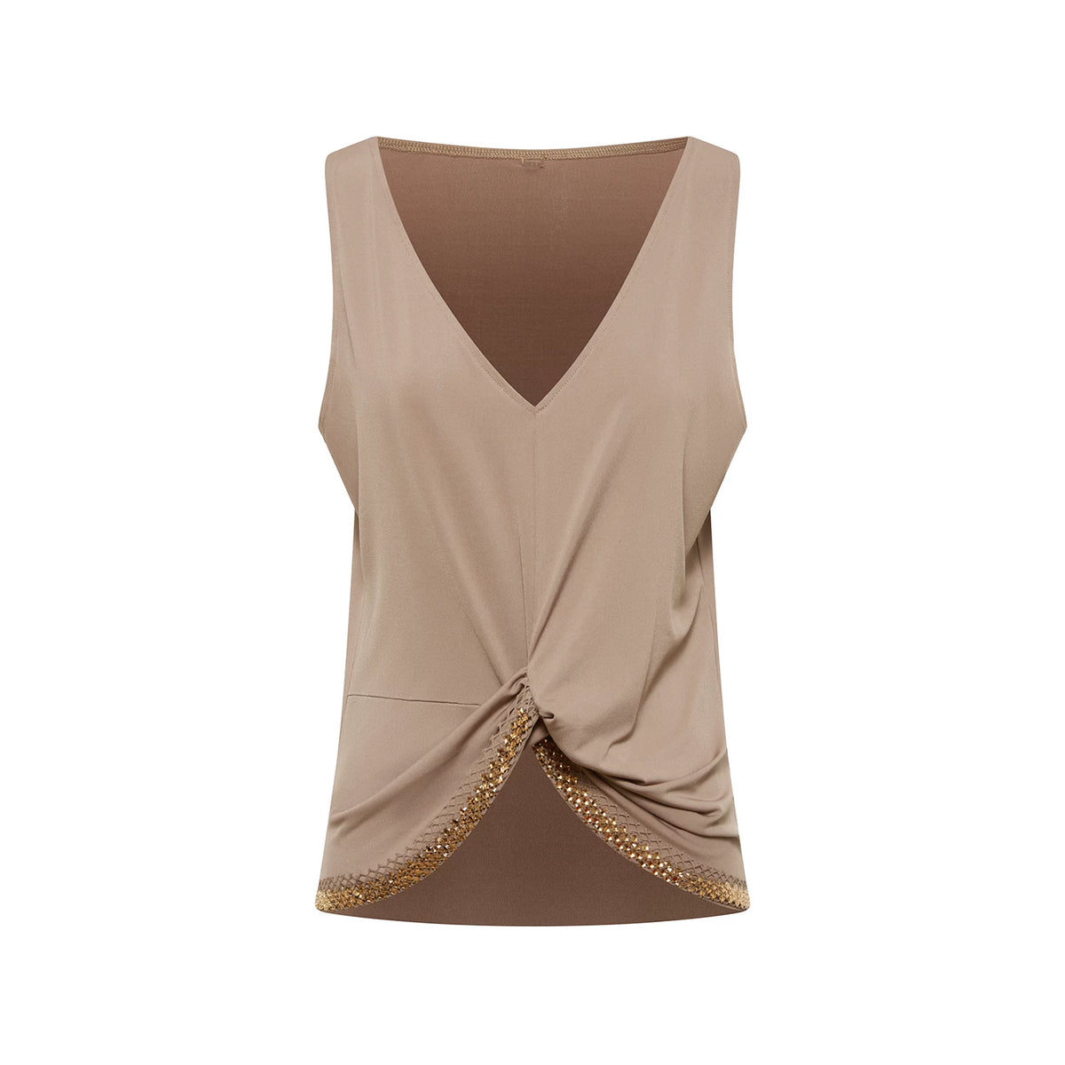 DUYQ [Polina-3] 001 Classic Minimalist Versatile Knot Top National Standard Latin Dance Practice Suit Professional