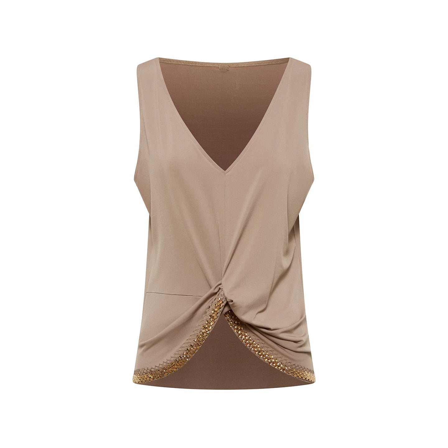 DUYQ [Polina-3] 001 Classic Minimalist Versatile Knot Top National Standard Latin Dance Practice Suit Professional