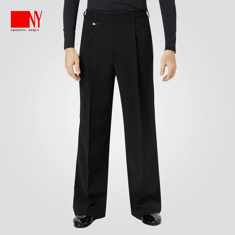NY Fashion Men's Ballroom Latin Dance Pants Practice Pants Performance Pants 22118K