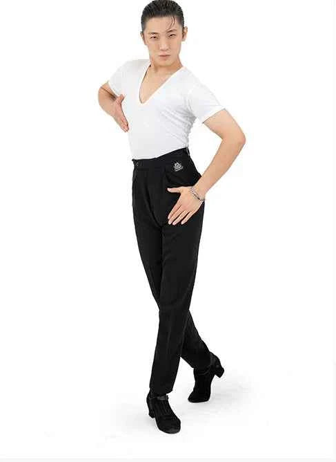 DONGXIN men's Latin dance tapered radish pants practice pants NK162
