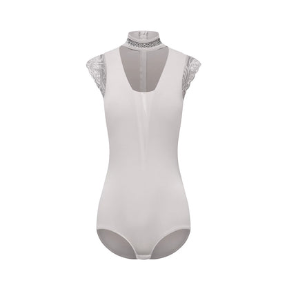 DUYQ children's style "Mountain Awakening Spring" 009 original lace one-piece top Latin dance girls practice clothes