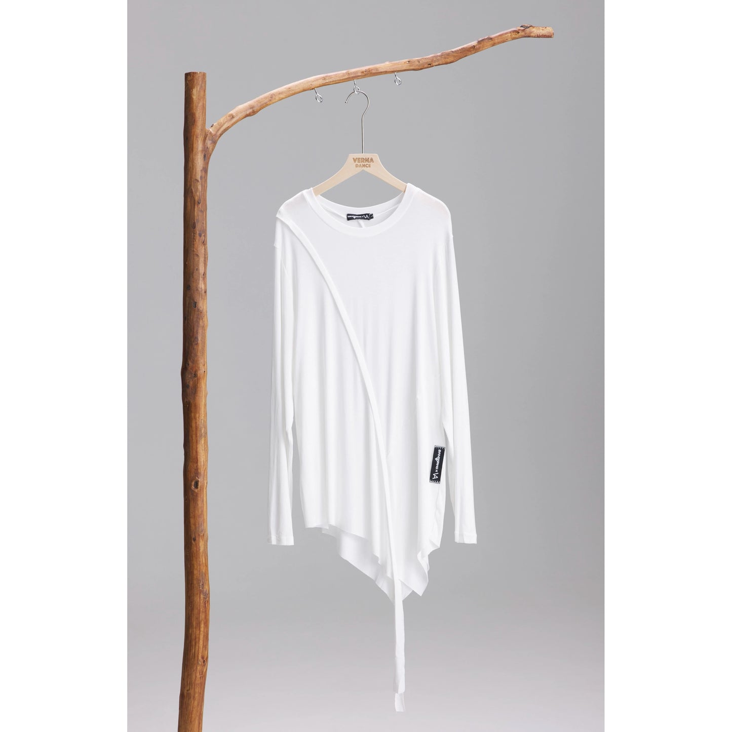 VERNAxBANGGIRL.VA005 Men's Loose Latin Practice Top, Skin-Friendly Fabric - Mine·Jas