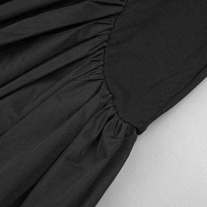 Z0050 Tube top A-line skirt