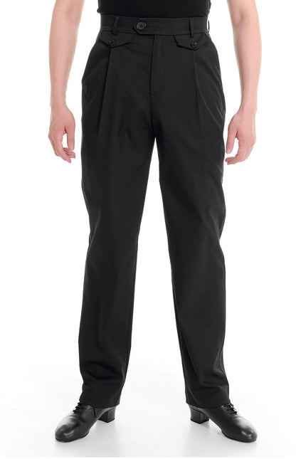 DUYQ "Men's Series" 010 Minimalist high-end straight trousers Latin dance clothes can be practiced and taught