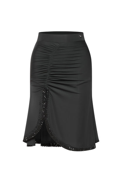 DUYQ "Mountain Awakening Rain Latin" 013 Original Tulip Skirt National Standard Women's Latin Dance Practice Suit