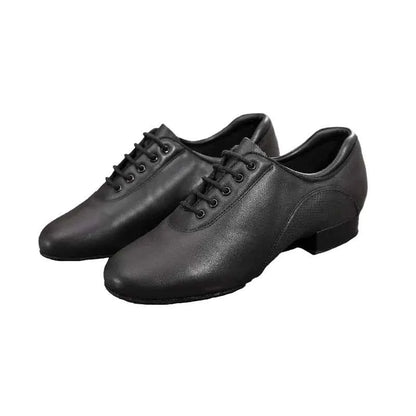 DRH-301 Men's Adult  Ballroom Dance Shoes Leather Waltz Dance Shoes