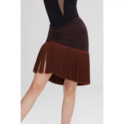 VA VL2308 line Soviet version skirt Latin dance practice performance skirt