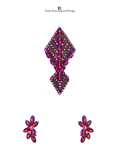 TID M1309 women's ballroom dance dress ballroom dance professional competition costume - Mine·Jas