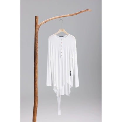 VERNAxBANGGIRL.VA008 Men's Designer Loose Latin Practice Top, Skin-Friendly Fabric - Mine·Jas