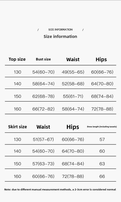 DUYQ children's style "Leopard Hidden Summer Ying" 003 slanted shoulder one-piece top Latin dance girls' practice clothes professional - Mine·Jas