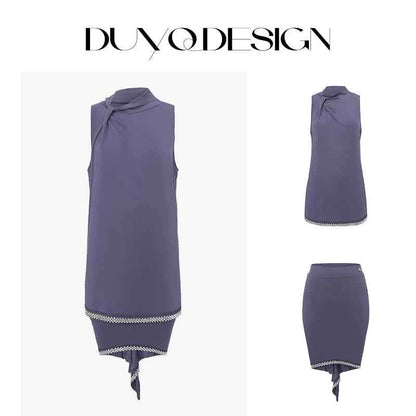 DUYQDSIGN014 Nine-color classic welfare set, including tops and skirts