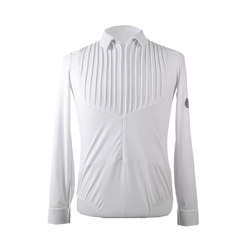G.DANCE Children's Dance Costume Boys Latin Modern Dance White Shirt Trousers Performance Competition Regulations Uniform 5107