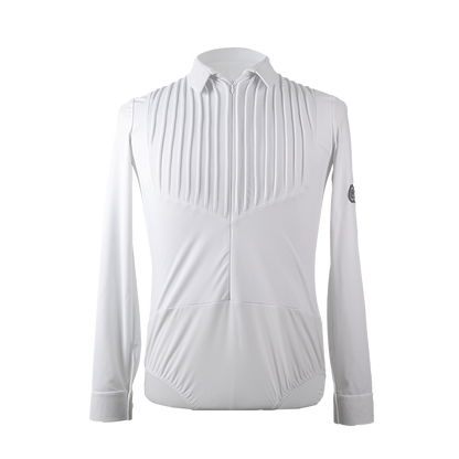 G.DANCE Children's Dance Costume Boys Latin Modern Dance White Shirt Trousers Performance Competition Regulations Uniform 5107