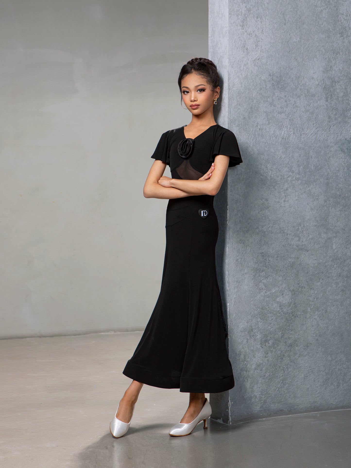 TID national ballroom dance performance dress high-end social dance dress ballroom dance practice suit