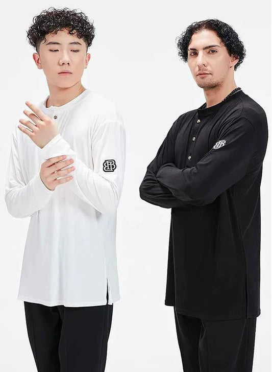 BOBO Boys Latin Dance Suit T-Shirt Men's Ballroom Dance Professional Training Latin Practice Suit Dance Top