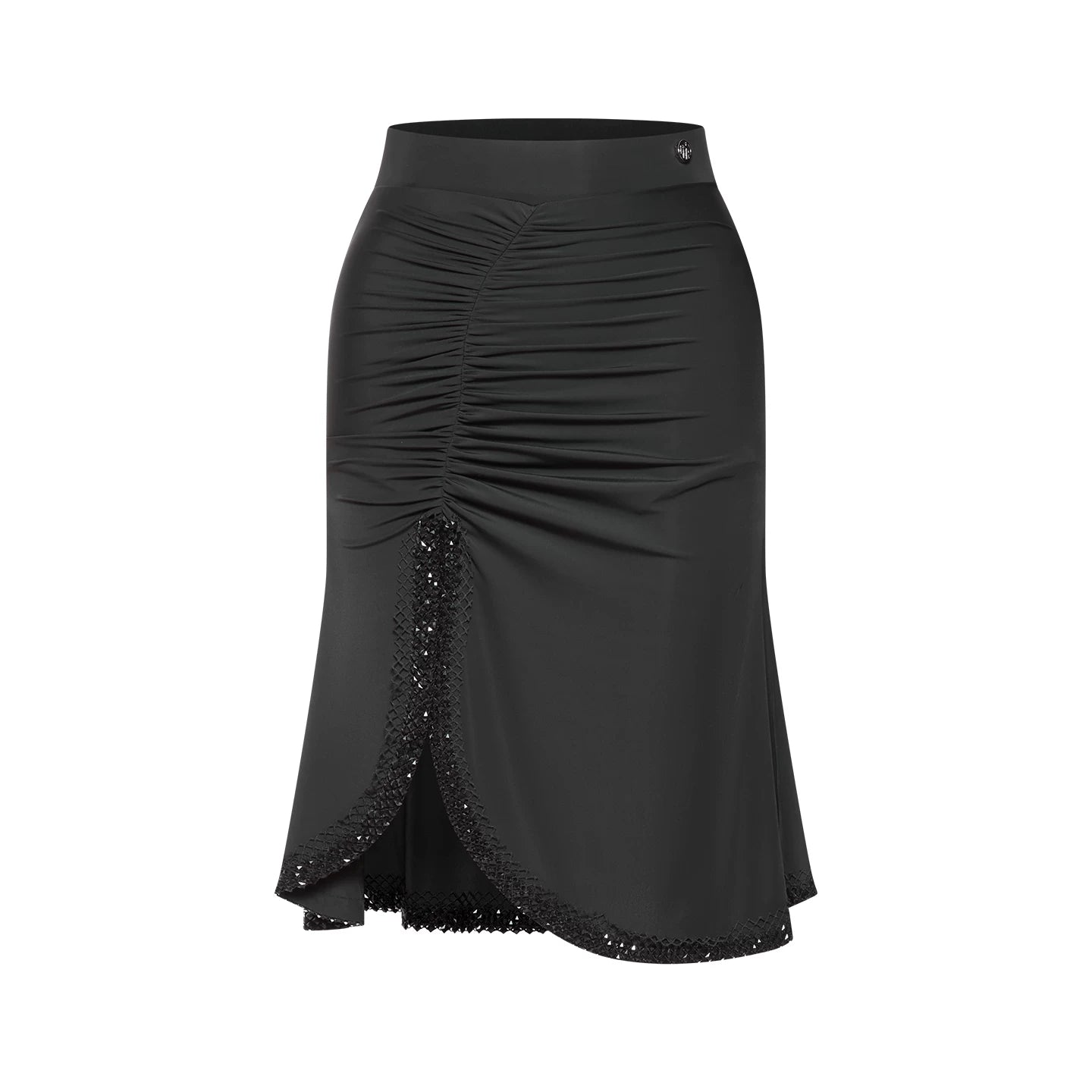 DUYQ "Mountain Awakening Rain Latin" 018 Bilateral Hollow Flying Sheet Top National Standard Women's Latin Dance Practice Suit