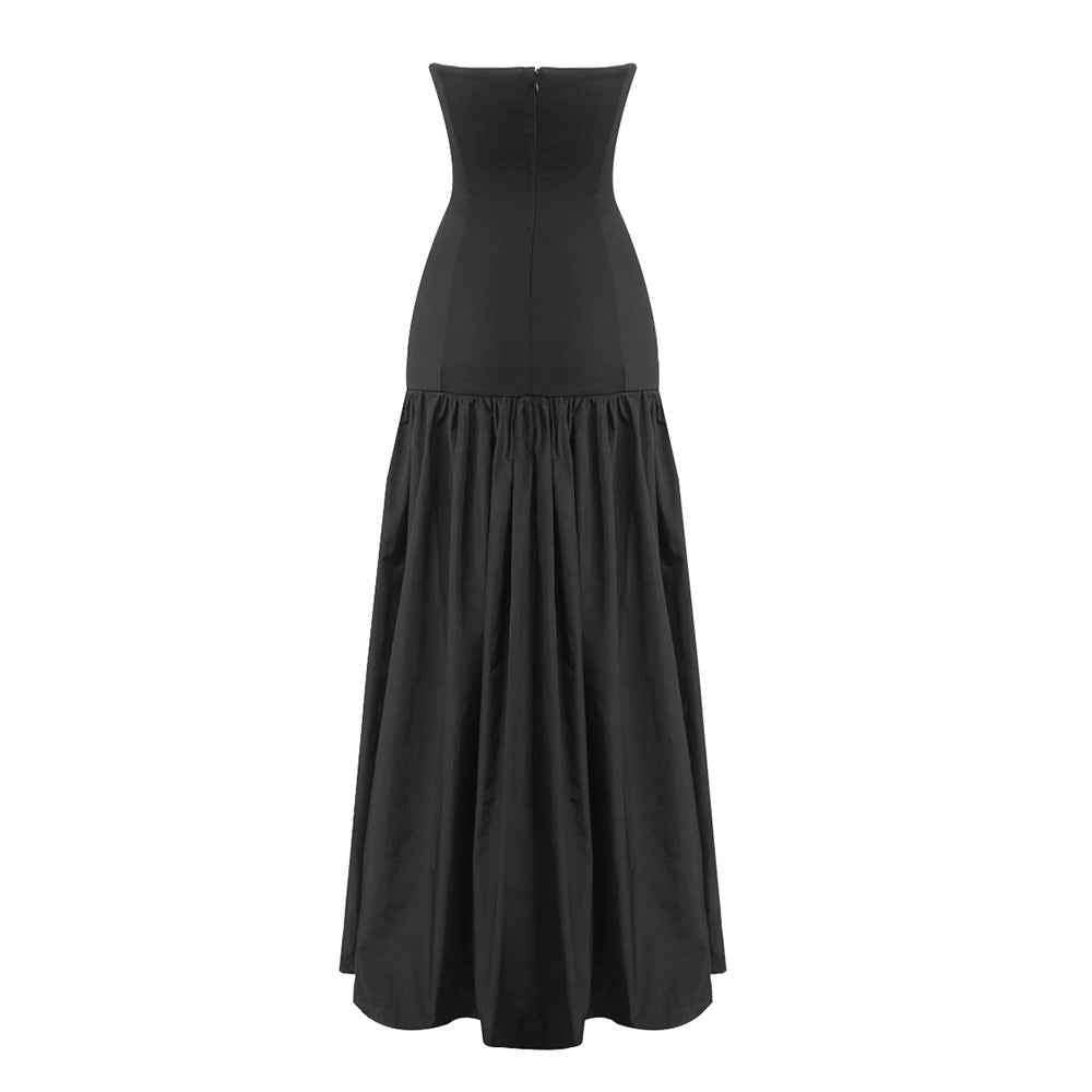 Z0050 Tube top A-line skirt