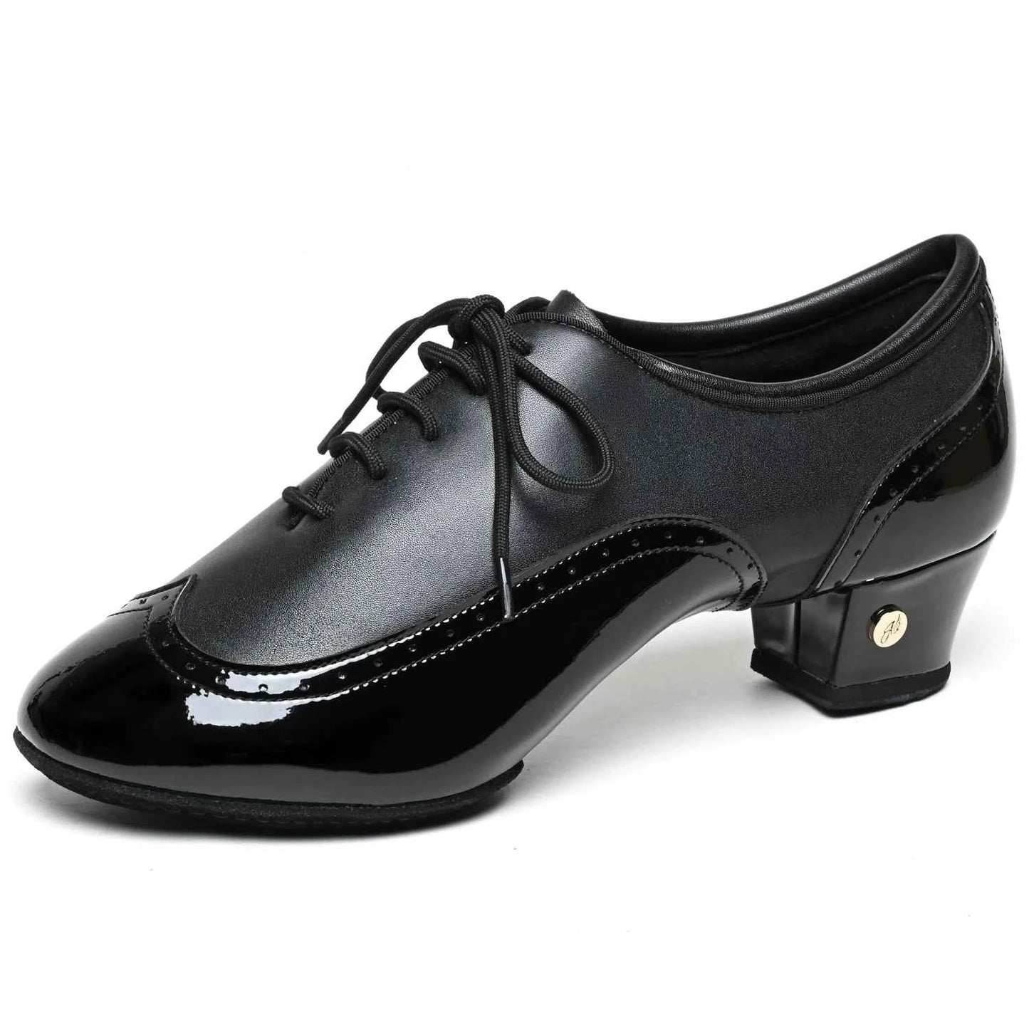 ABA Latin dance shoes adult male professional cowhide soft-soled dance shoes white national standard dance shoes competition practice shoes AL9709