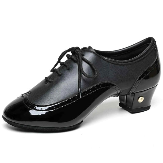 ABA Latin dance shoes adult male professional cowhide soft-soled dance shoes white national standard dance shoes competition practice shoes AL9709