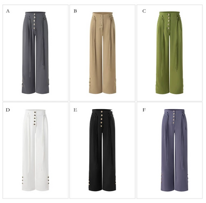 DUYQ.029 Convertible Balloon Pants – Women’s High-Waist Adjustable Casual Trousers | Versatile Two-Way Wear