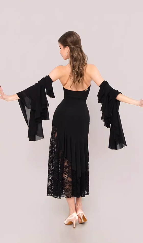 UDANCE Modern Body Suit Sleeveless Body Suit V-Neck Premium Versatile National Standard Modern AMD02