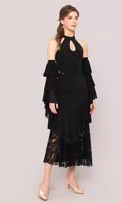 UDANCE Modern Body Suit Sleeveless Body Suit V-Neck Premium Versatile National Standard Modern AMD02