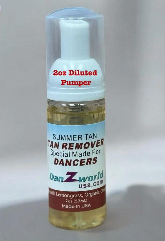 Tan & Makeup organic foam remover (for clothes and skin)
