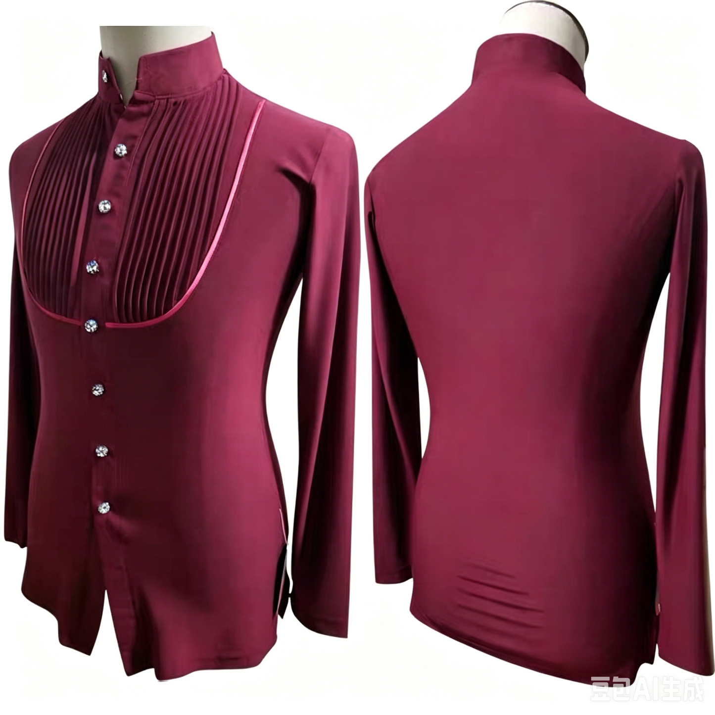 MJ.Mens classic latin top in different colors