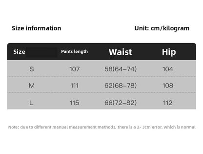 DUYQ011 Flared pants nine-color sweating weight loss pants Latin dance practice pants