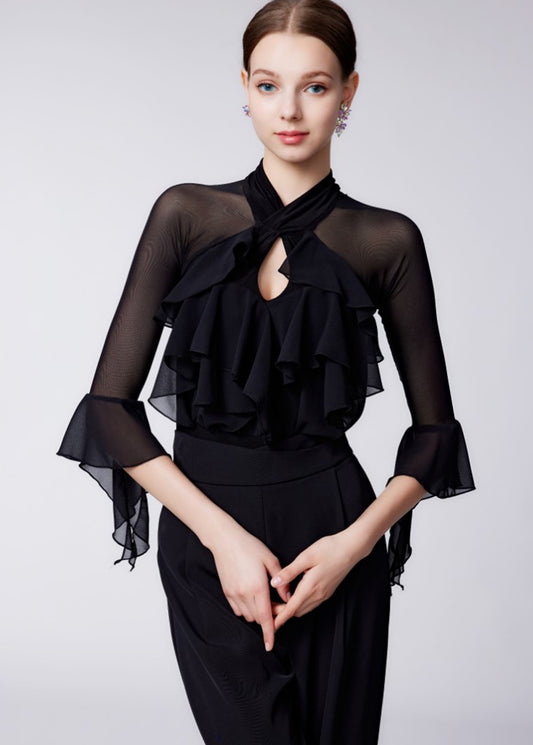 WD.Y487 New Women's Ballroom dance Top