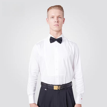 NY Fashion Men's Top Men's Dress Shirt Ballroom Dance Shirt 91009C