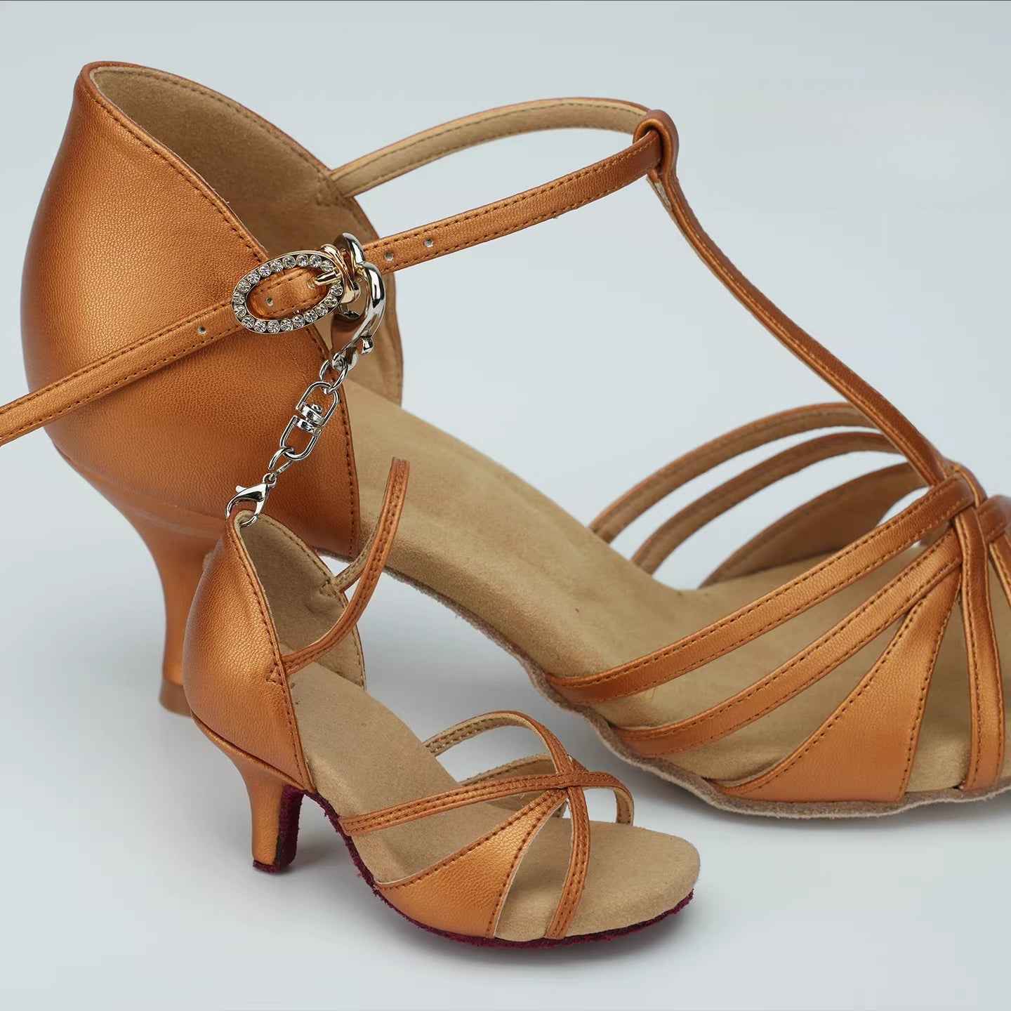 Mini Women's Latin Dance Shoe Keychain · Elegant Bag Charm