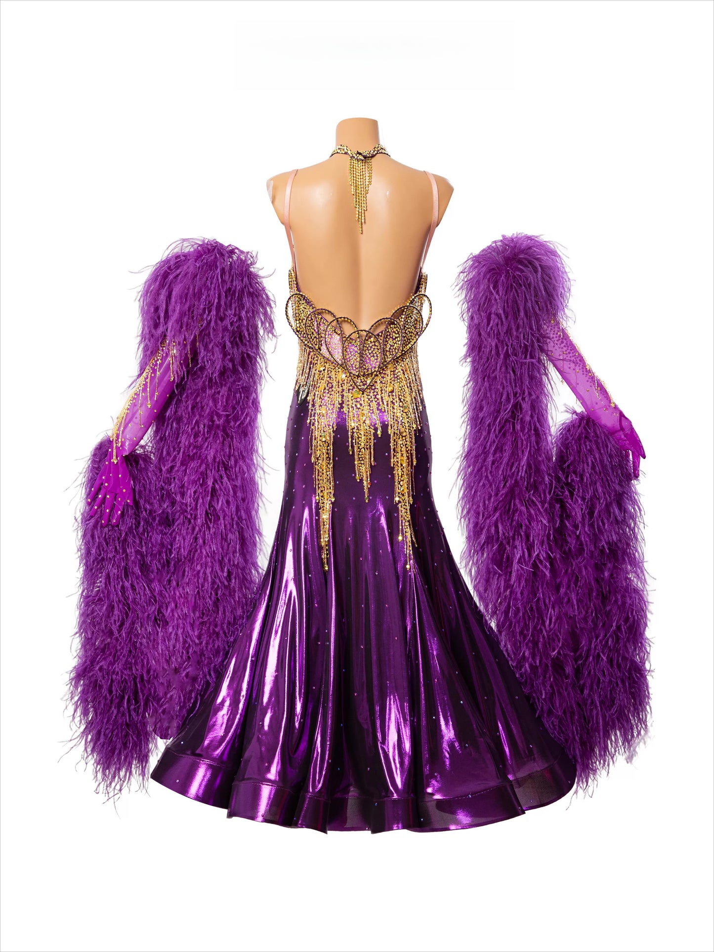 TID women's ballroom professional competition costume M1212 - Mine·Jas