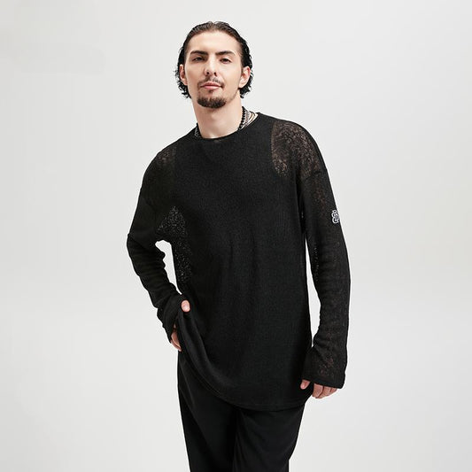BOBO new boys Latin dance suit men's breathable national ballroom dance pull T-shirt two-piece practice suit training top